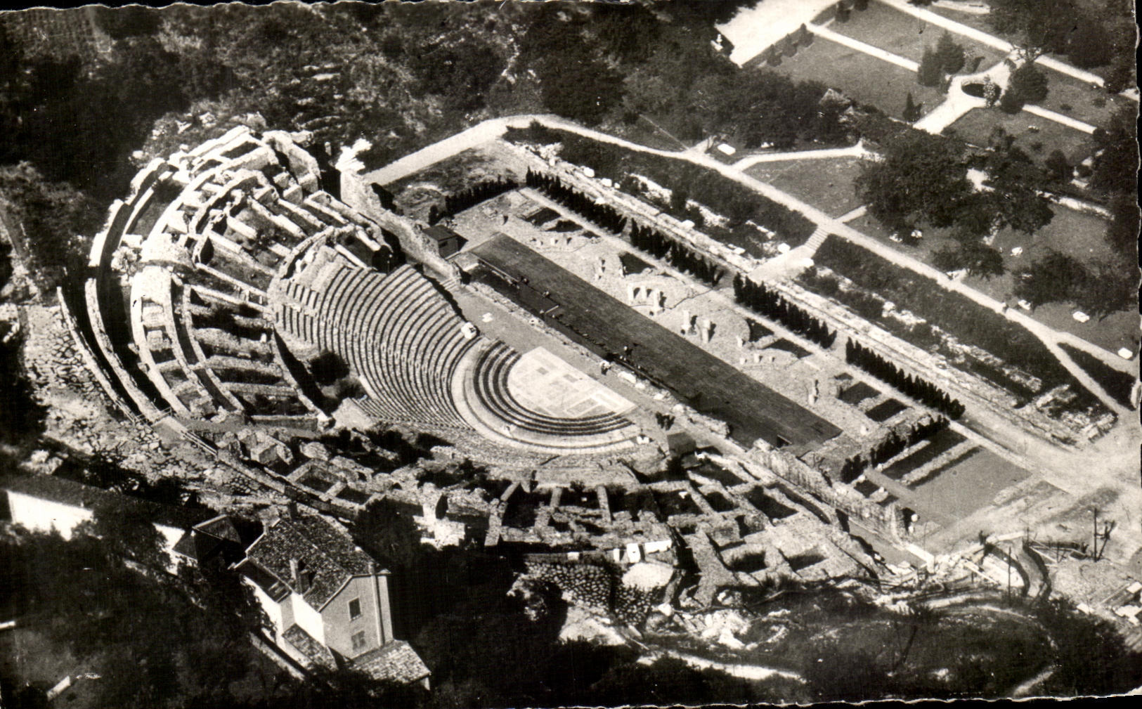 CPSM Lyon Theater Romain de Fourviere