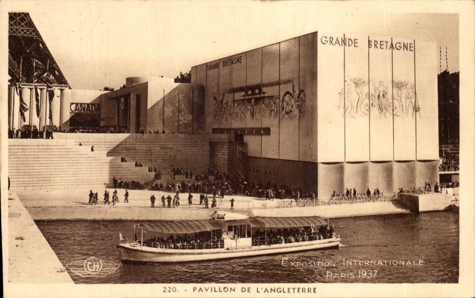 CPA House Of England Paris Fair international bets 1937