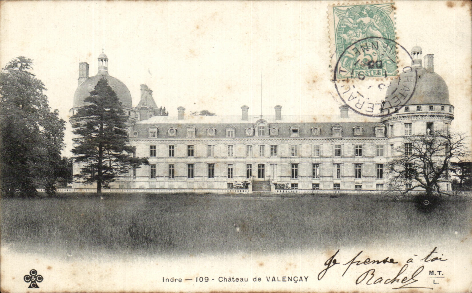 CPA Castle De Valencay