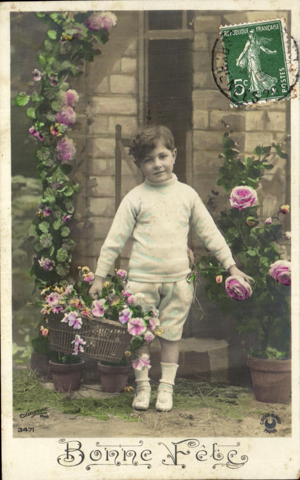 El buen nino de CPA Fantaisie celebra