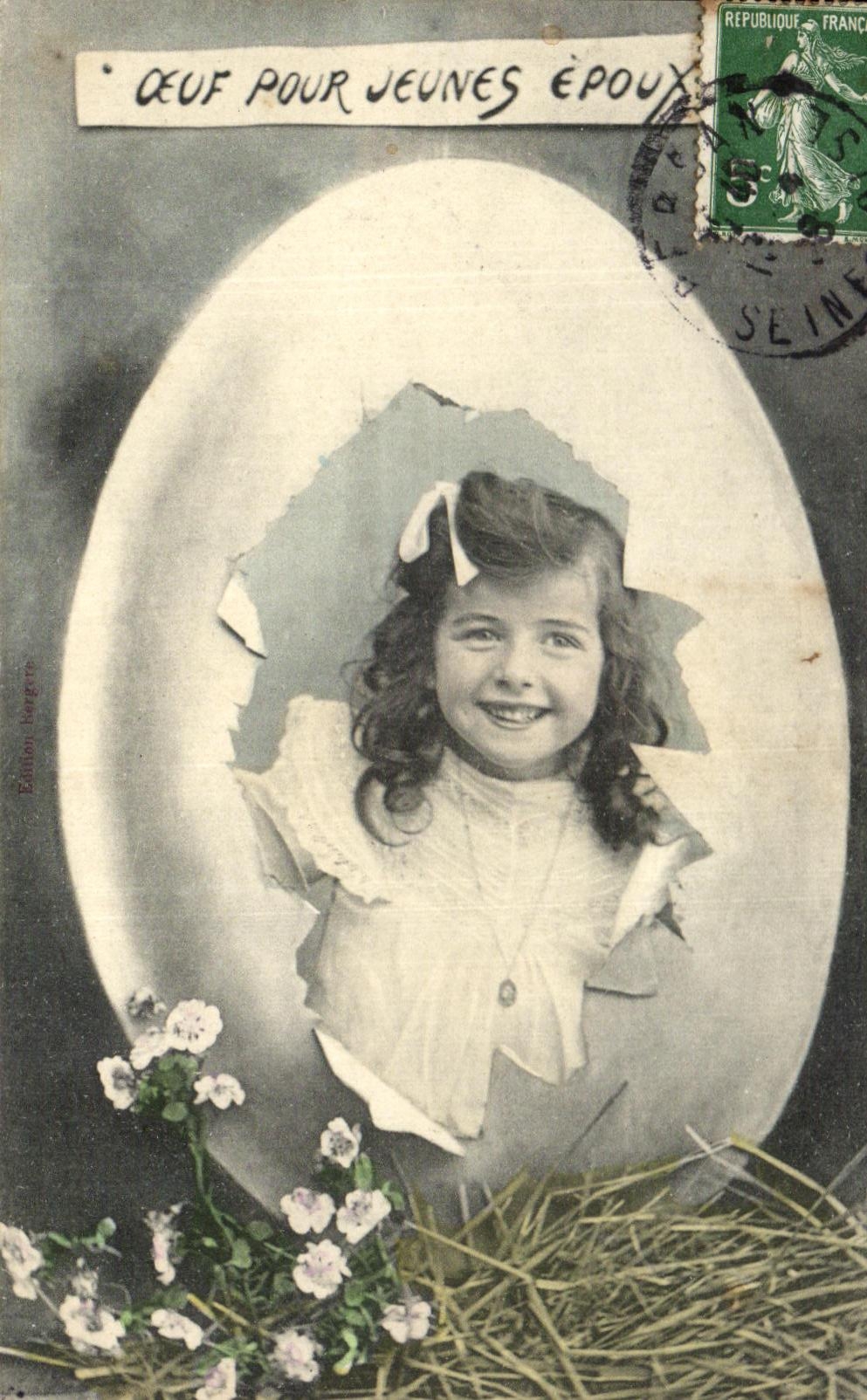 Huevo de CPA para el nino joven de la fantasia de los maridos