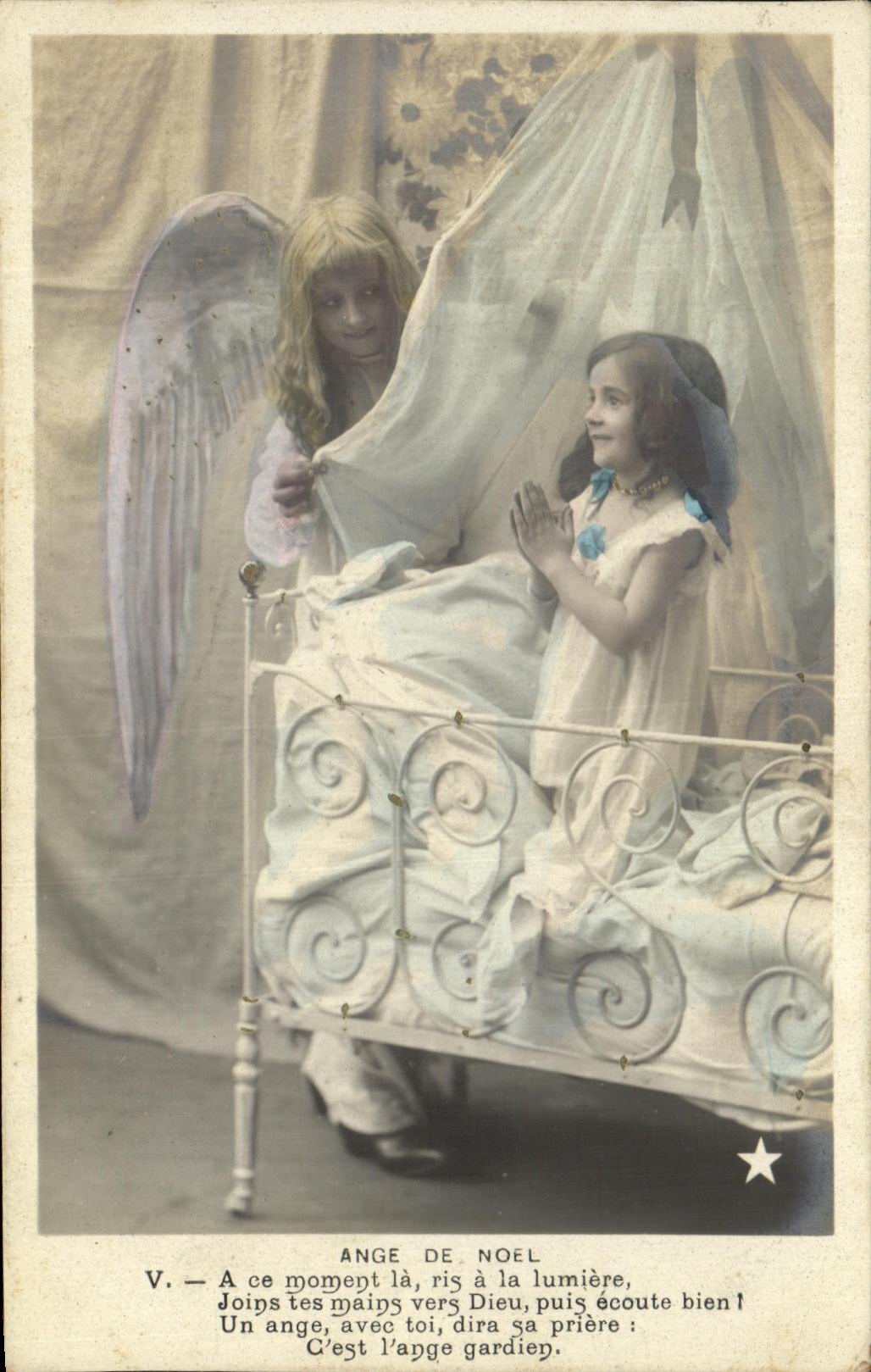 CPA Angel Of Christmas Child