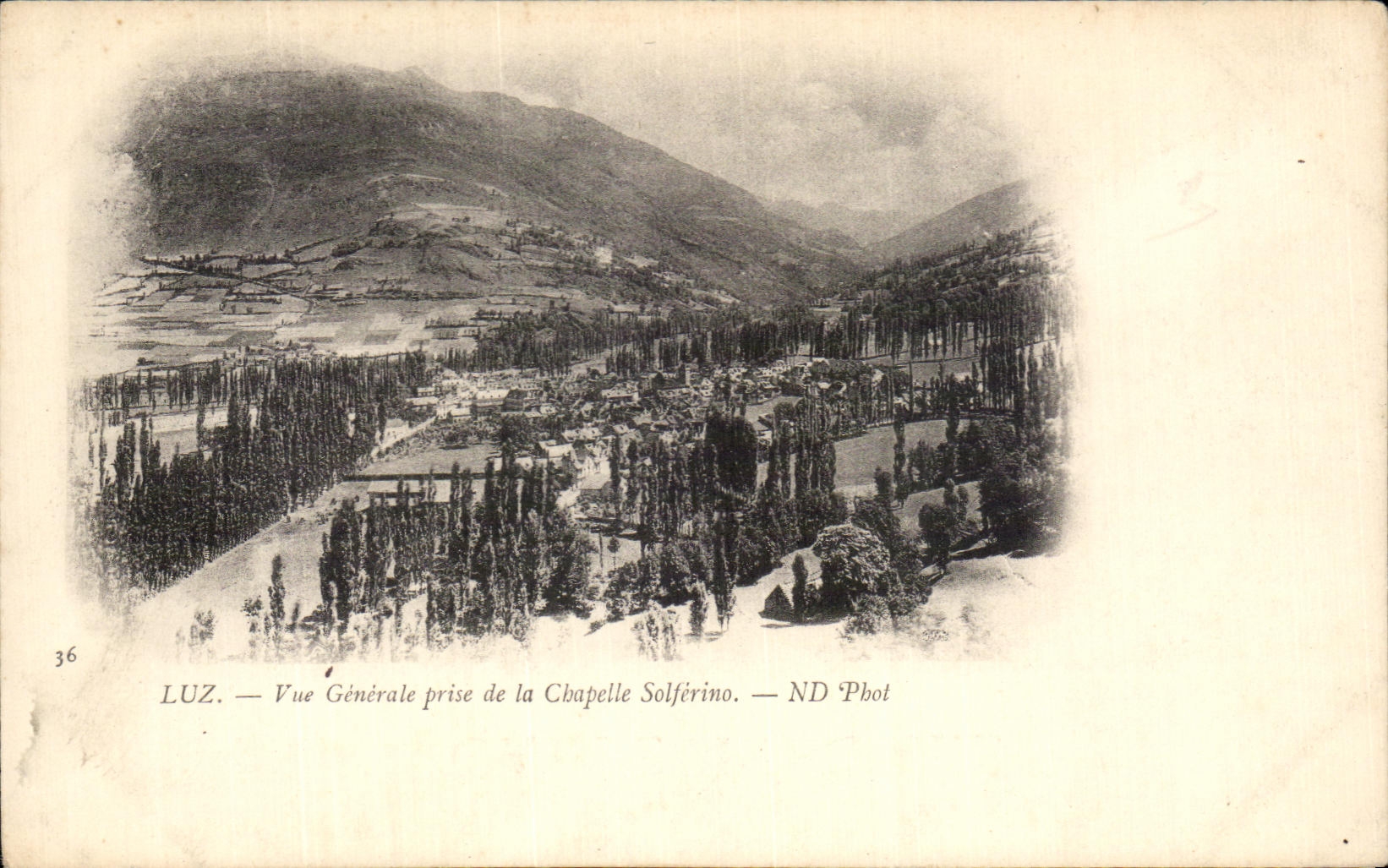 CPA Luz View taken of the Solferino Vault