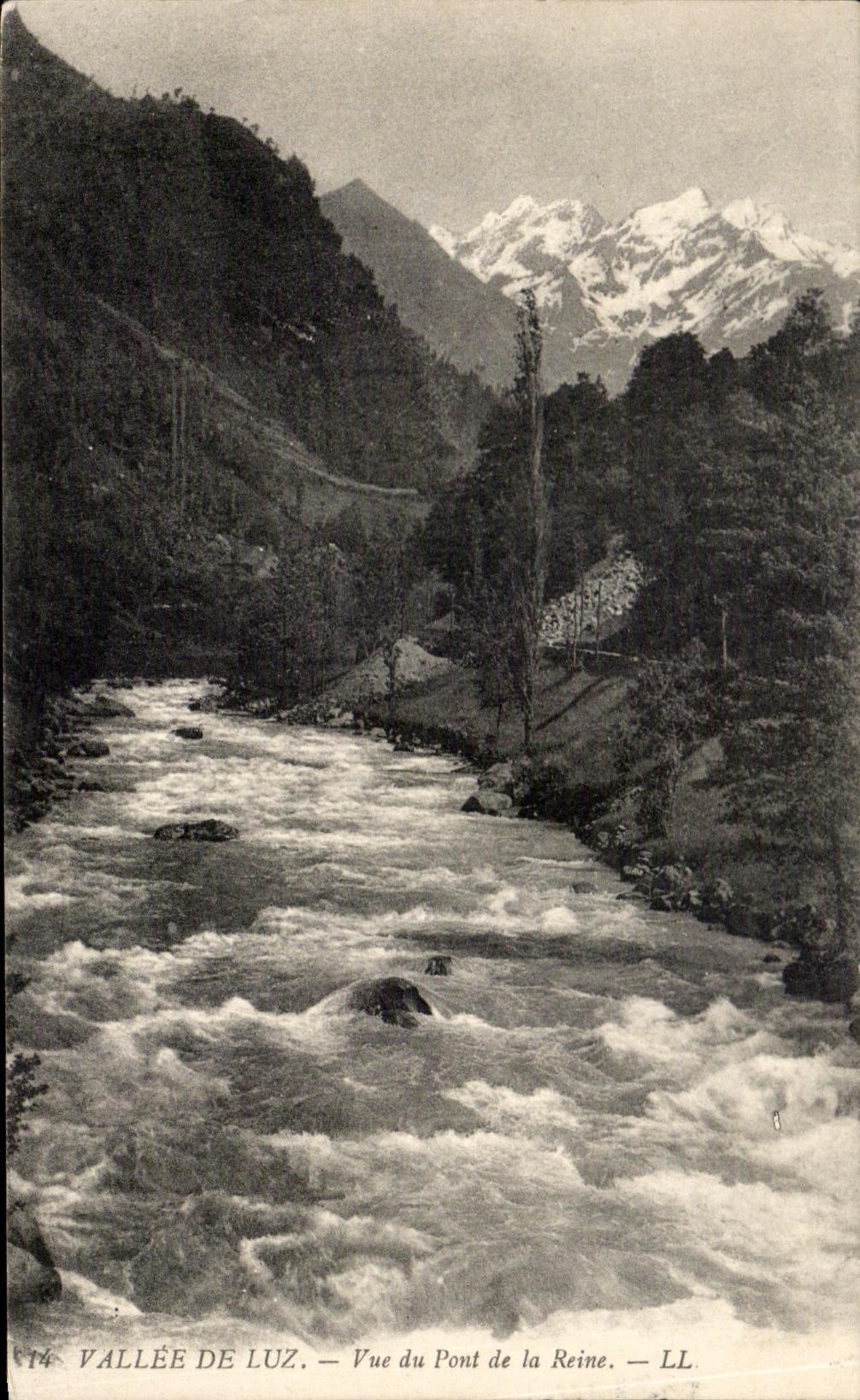 CPA Valley De Luz Seen of the Bridge of the Queen