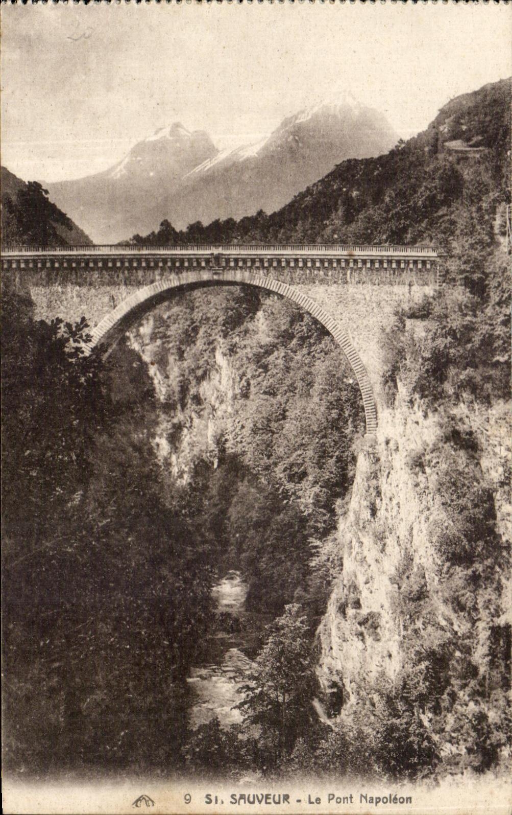 CPA St Saver the Napoleon Bridge