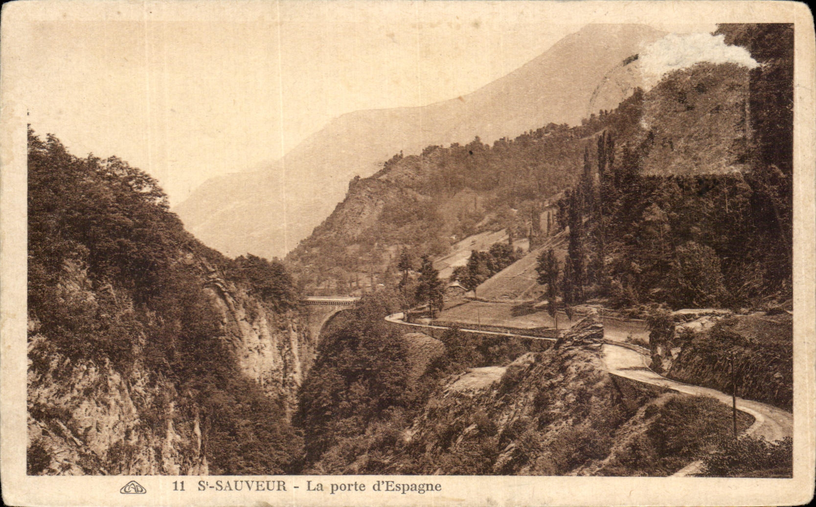 CPA Saint Saver the door of Spain