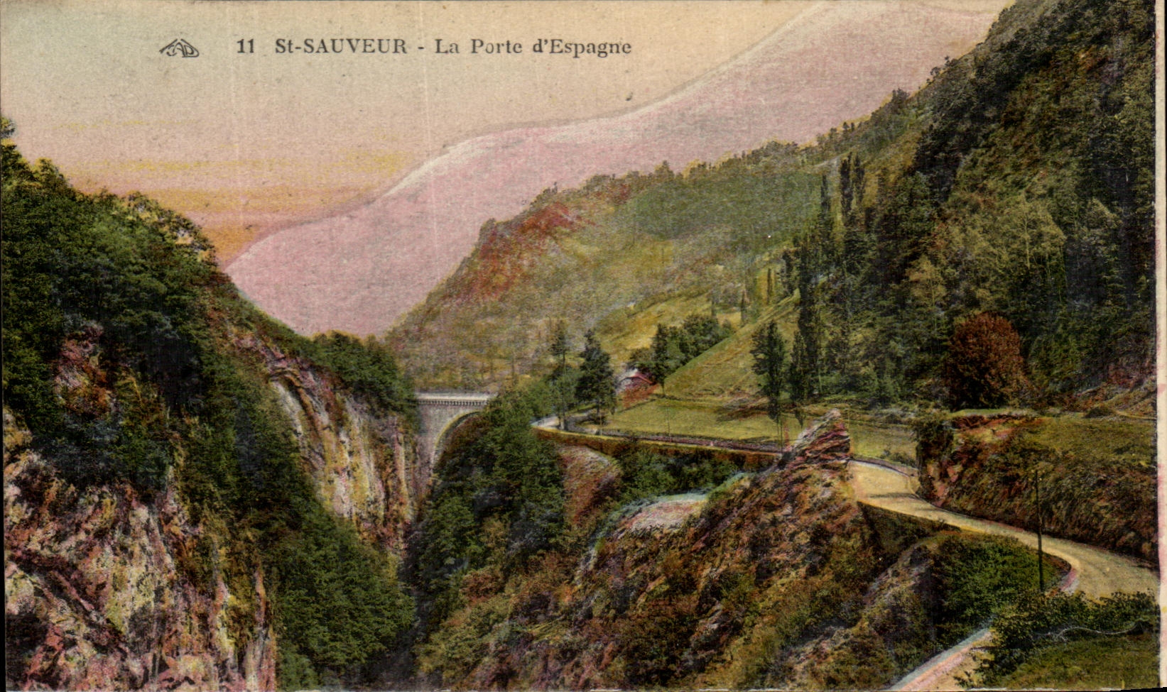 CPA St Saver the Gate of Spain