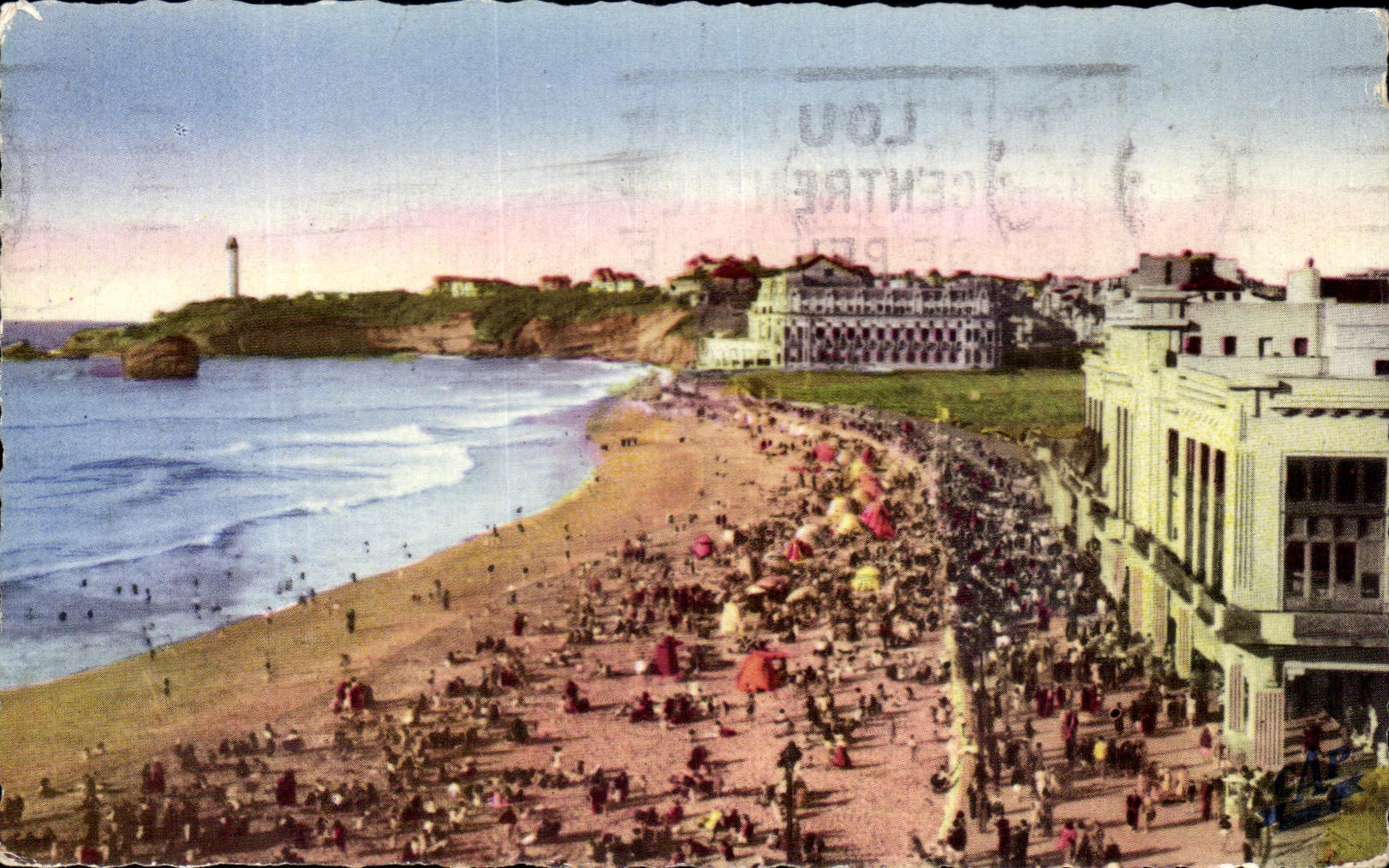 CPA Biarritz La Grande Plage
