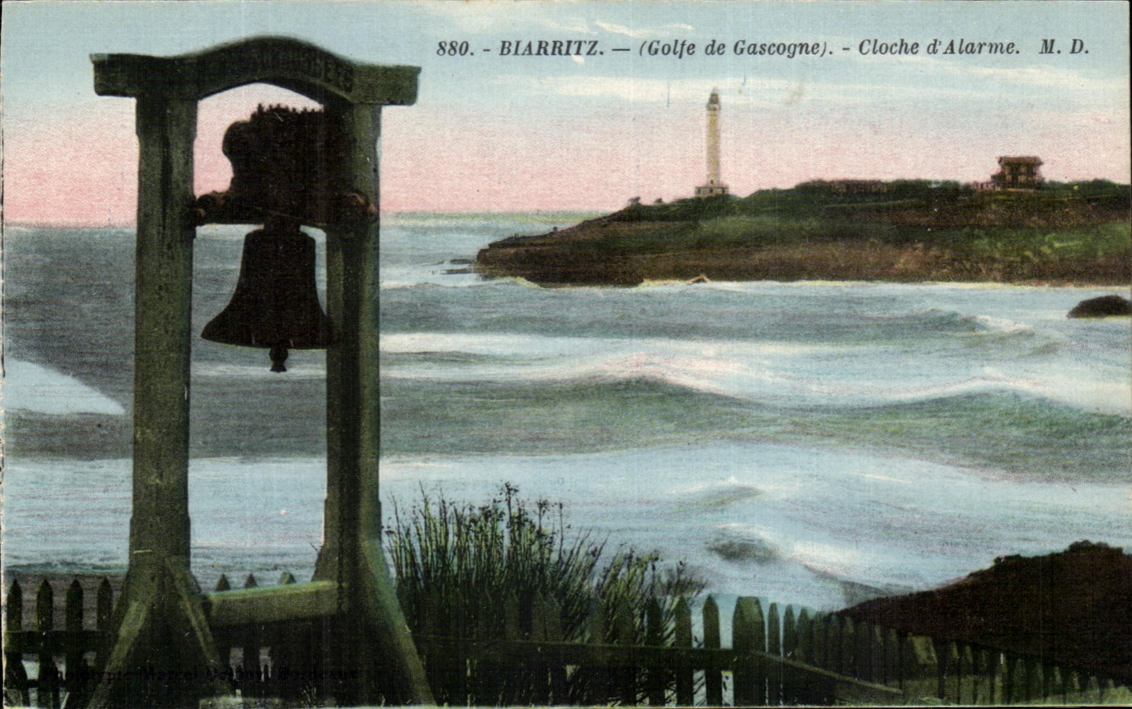 CPA Biarritz Cloche d'Alarme