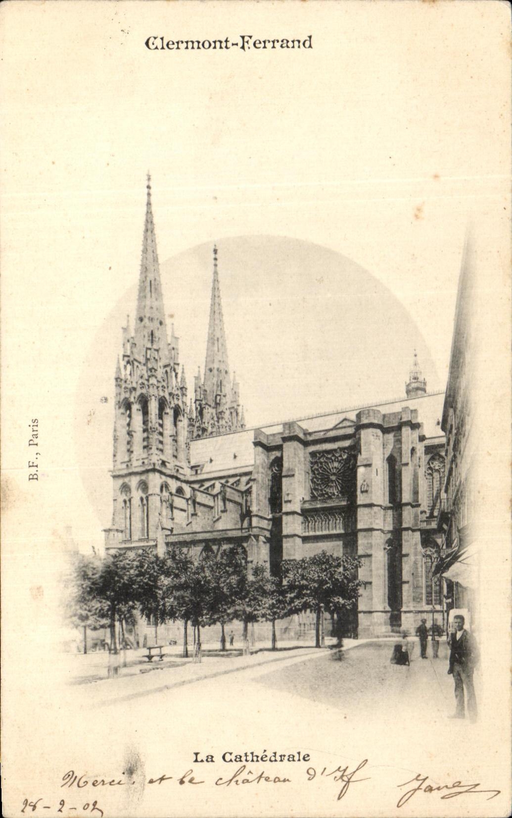 CPA Clermont Ferrand the Cathedral