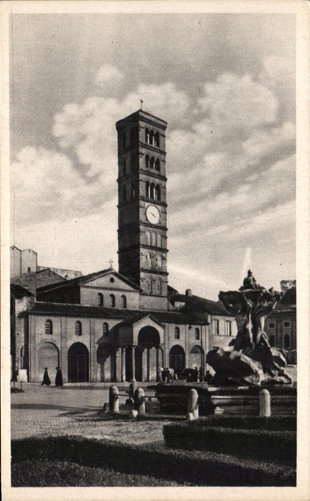 CPA Italie Roma Santa maria in costmedin