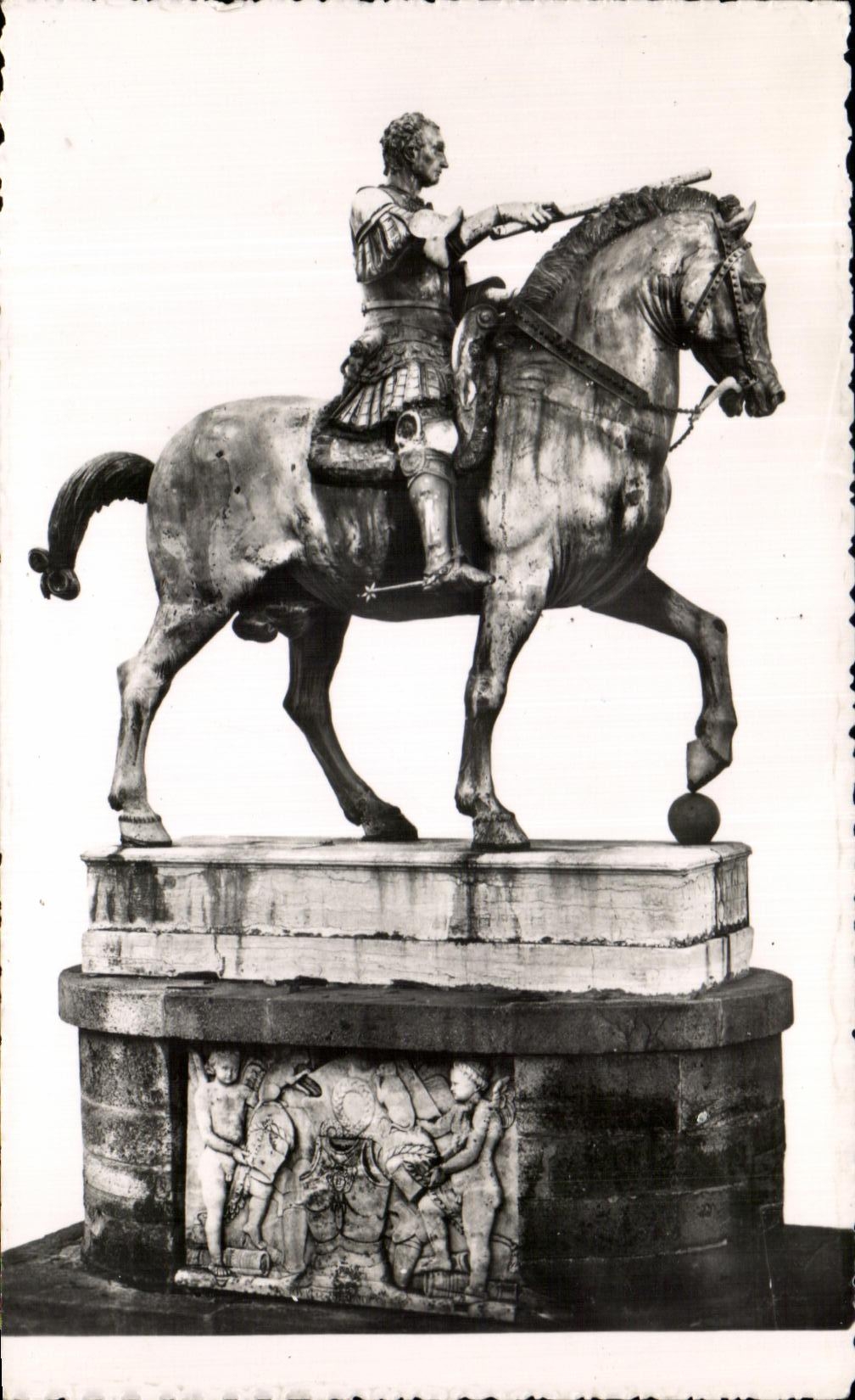 Al Gattamelata del monumento de la basilica S Antonio de CPA Italia Padua