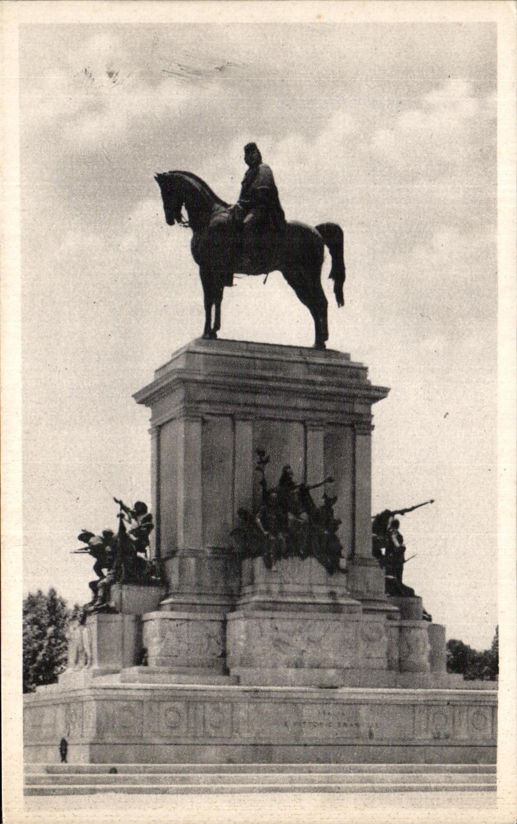 CPA Italie Roma Monumento a Giuseppe Garibaldi