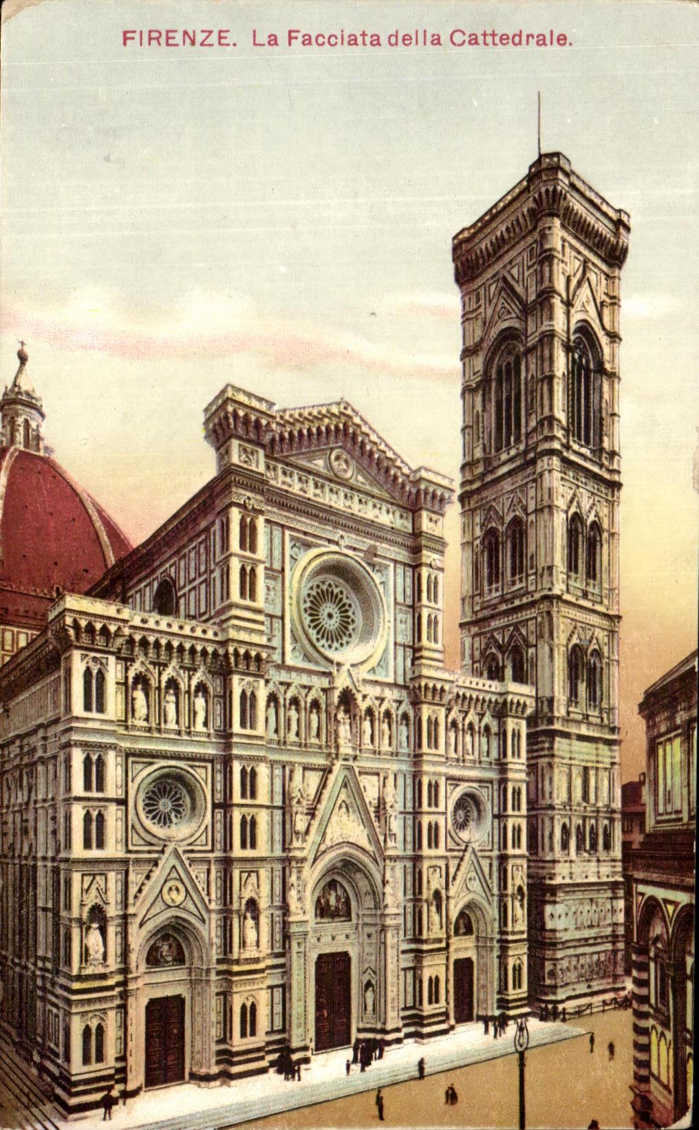 Della Cattedrale de CPA Italia Firenze Facciata