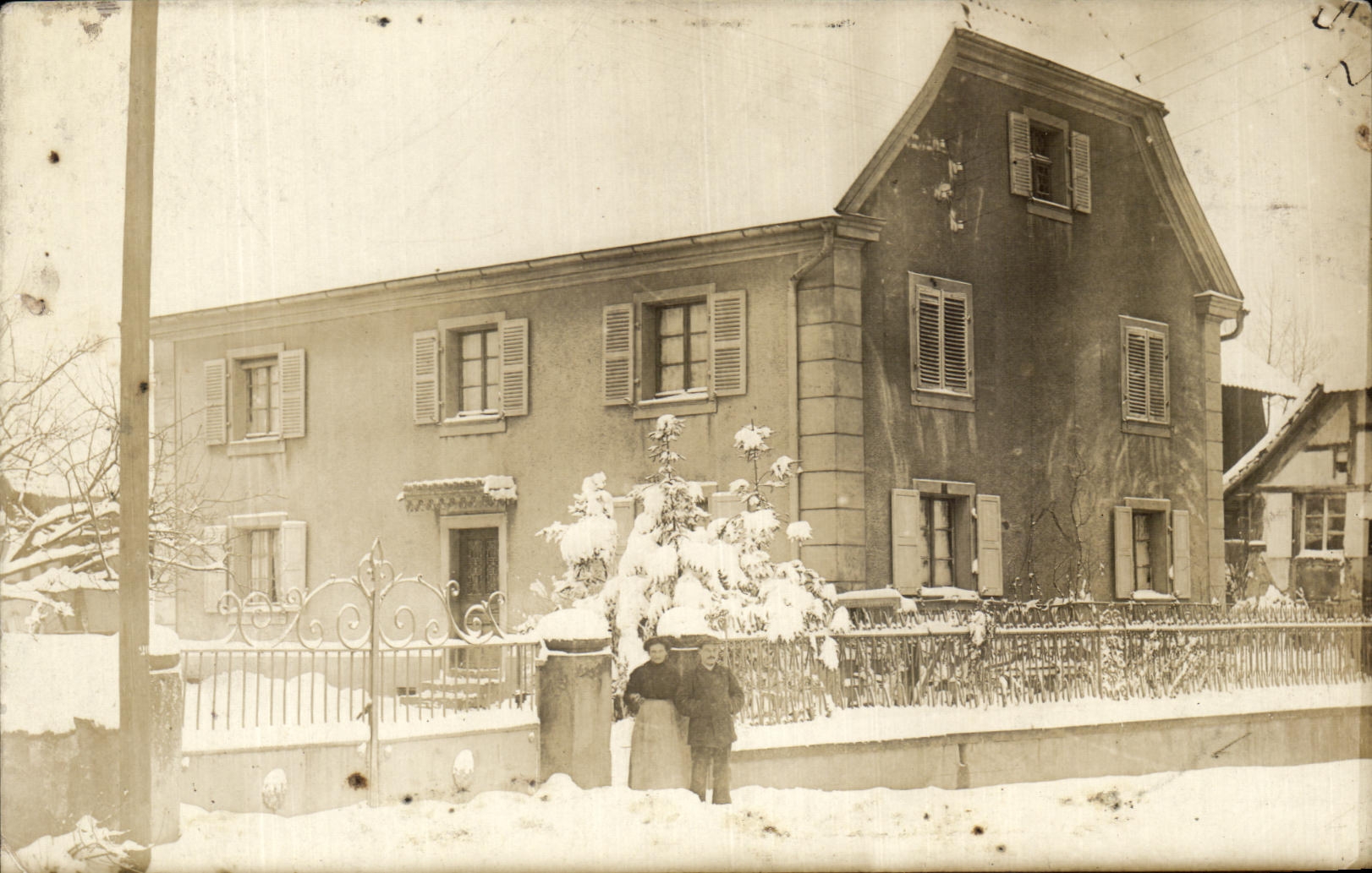 Real photo Dammerfrisch 1912
