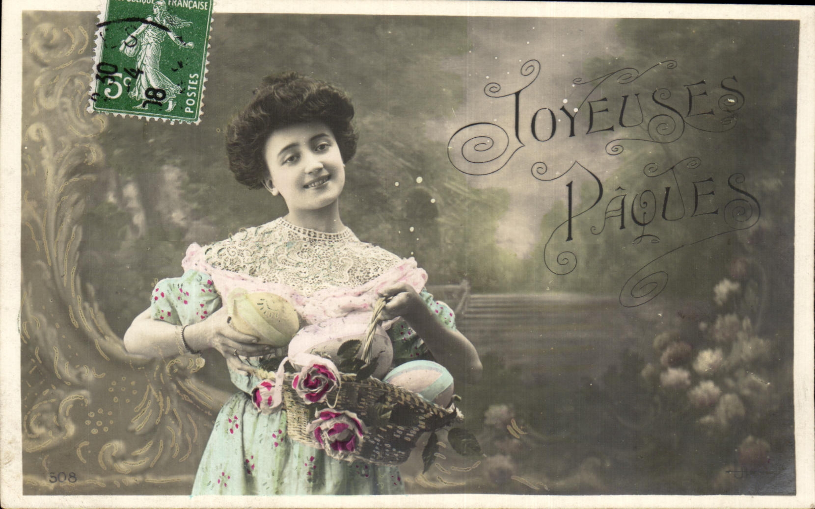 CPA Fantasy Easter Woman