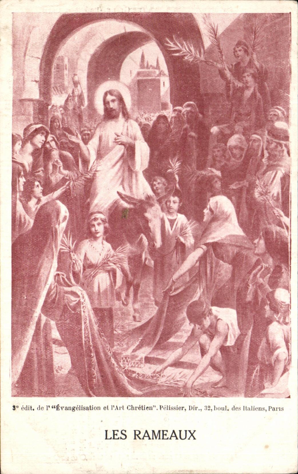 CPA the Branches Evangelization and Christian art Christ