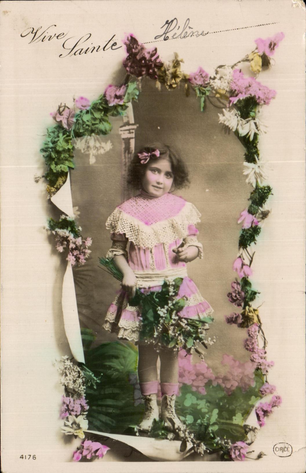 Vidas Elena Sainte del nino de CPA Fantaisie