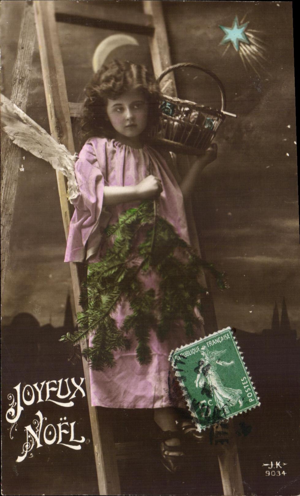 angel del nino de la fantasia de CPA