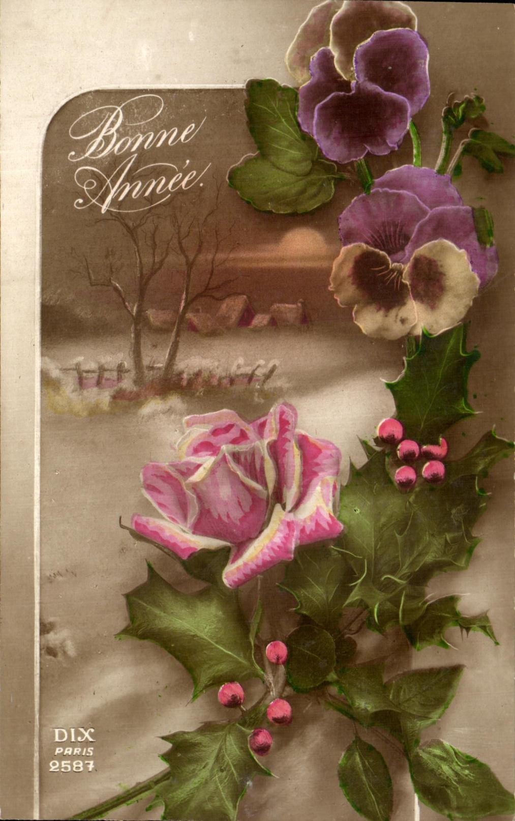 Flores de la fantasia de CPA