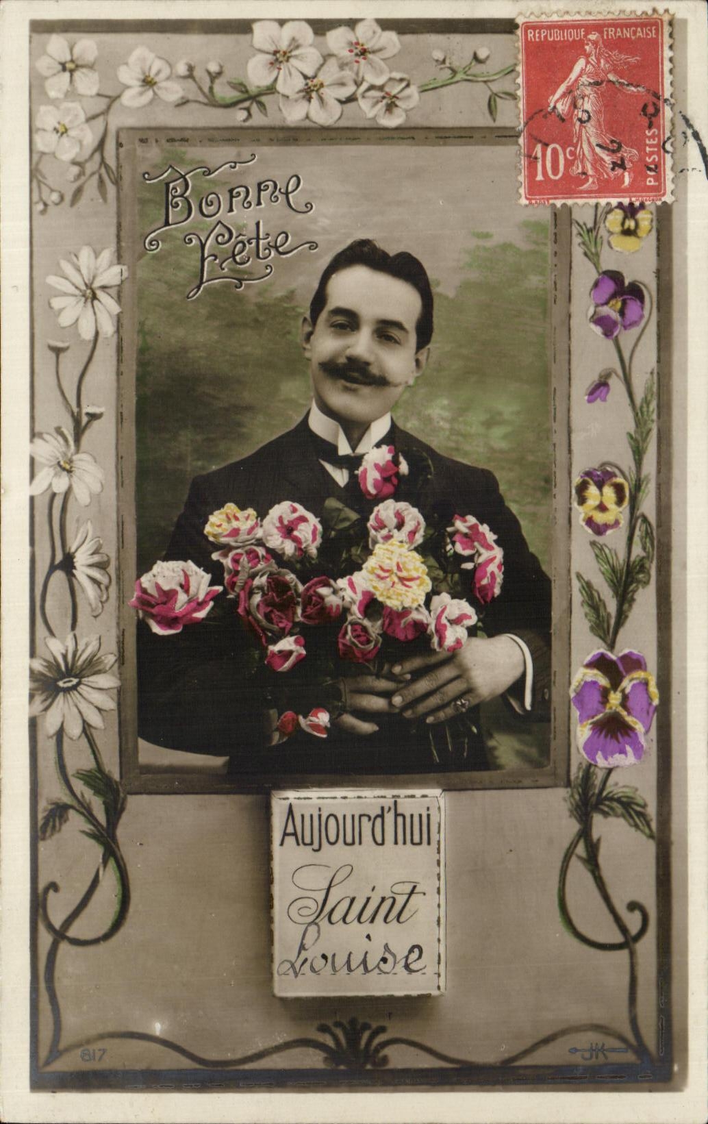 CPA Fantasy Saint Louise Man