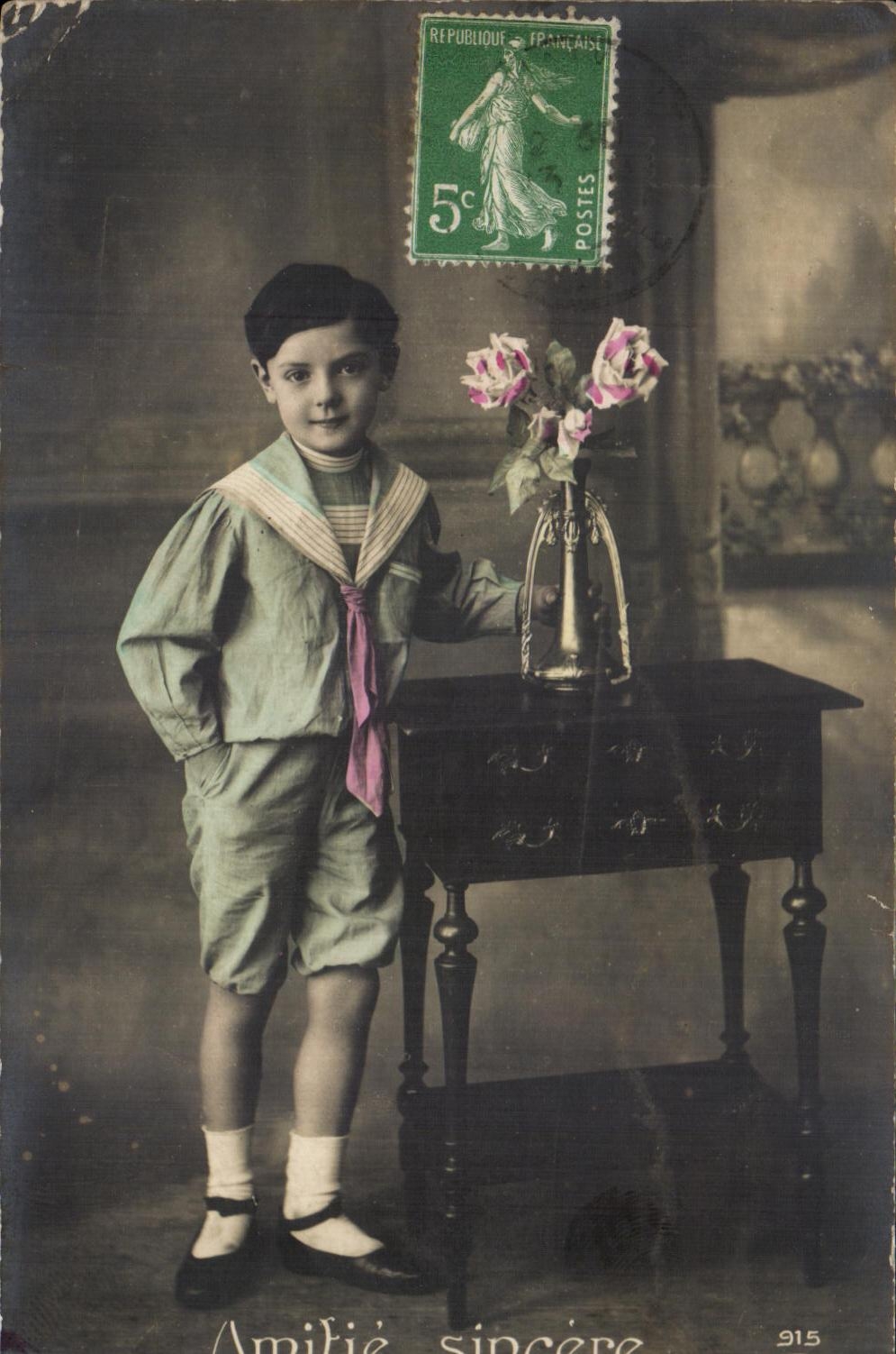 Muchacho del nino de la fantasia de CPA