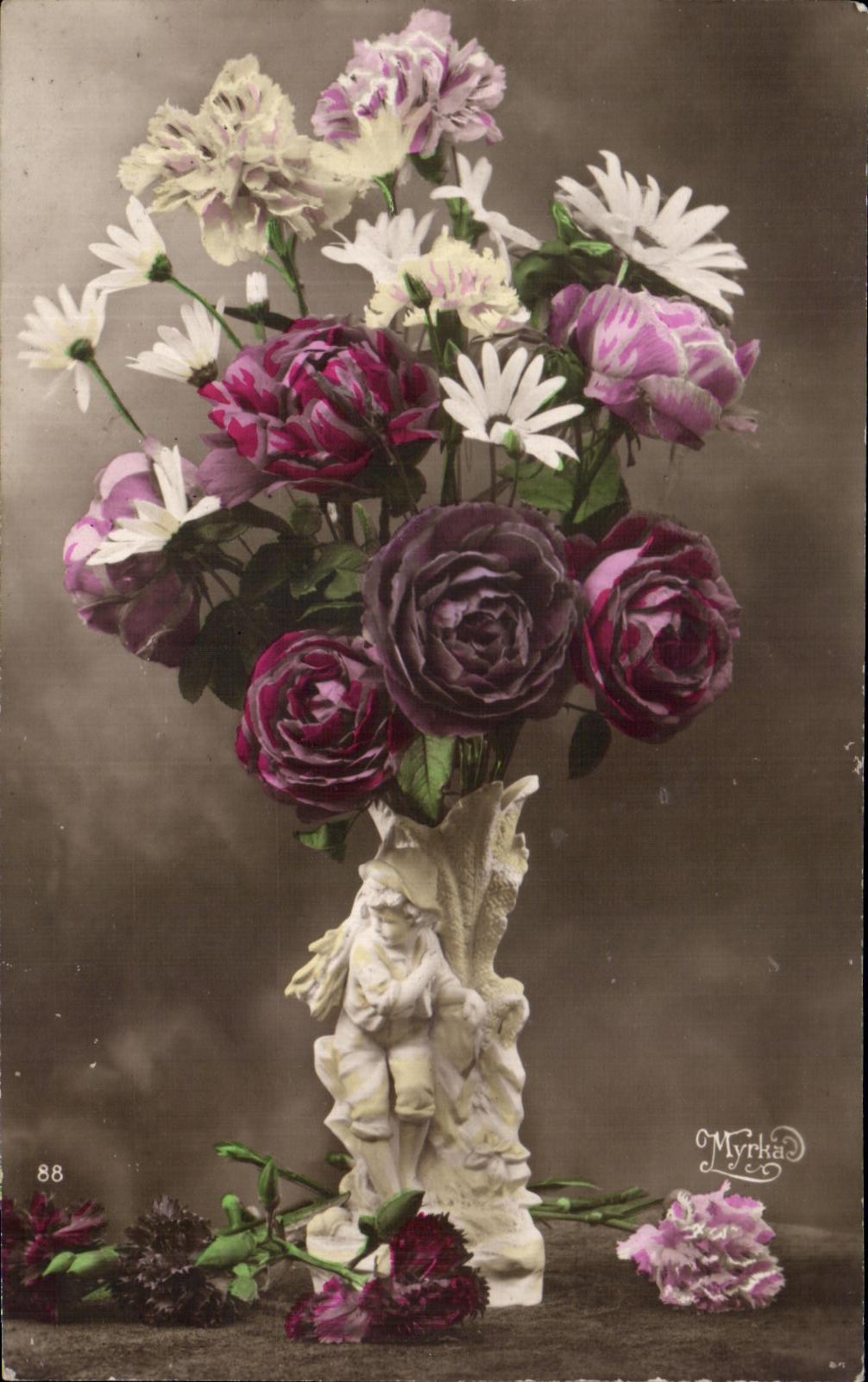 Flores de Santons de la fantasia de CPA