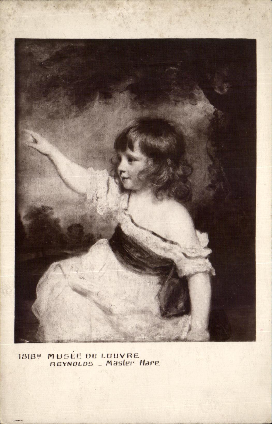 CPA Fantaisie Musee du Louvre Paris reynolds 