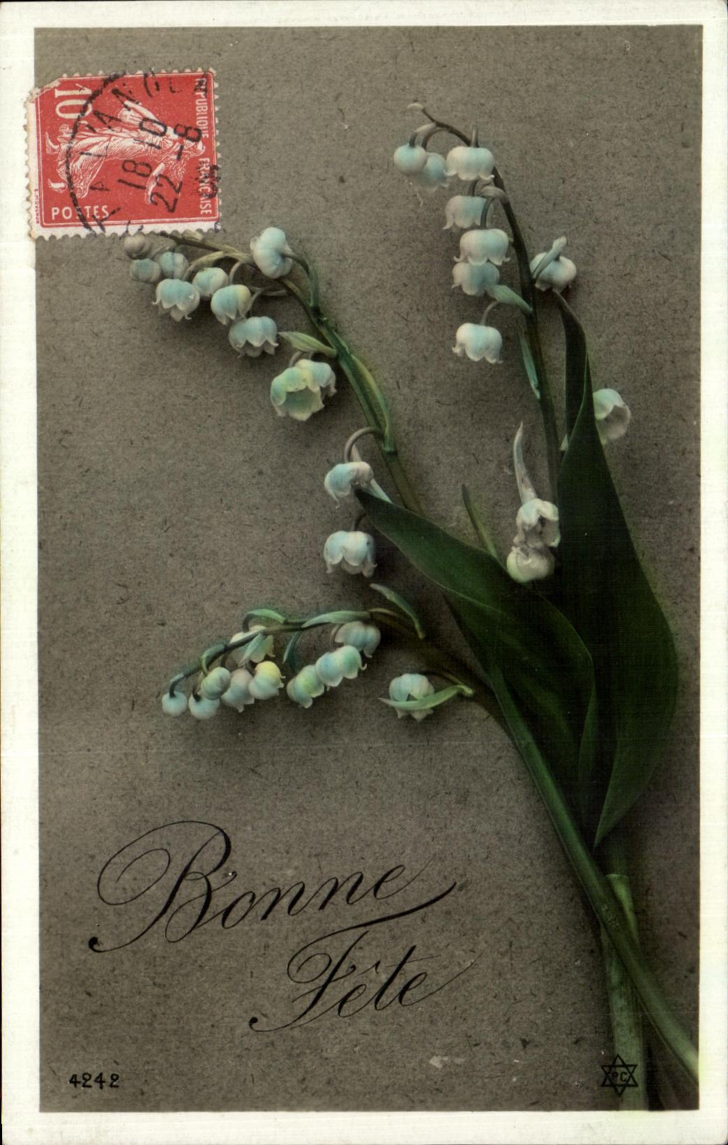 La fantasia de CPA florece el lirio de los valles