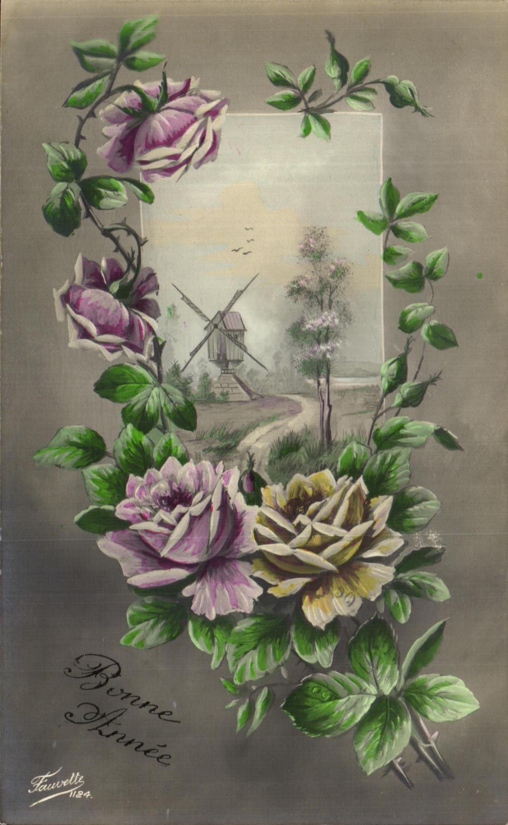 La fantasia de CPA florece el molino