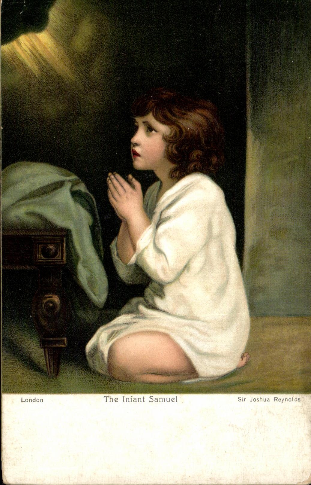 CPA Fantaisie The Infant Samuel London Sir joshua Reynolds 