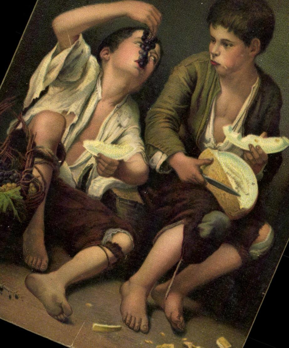 CPA Bartolome Esteban Murillo Die Melonenesser 