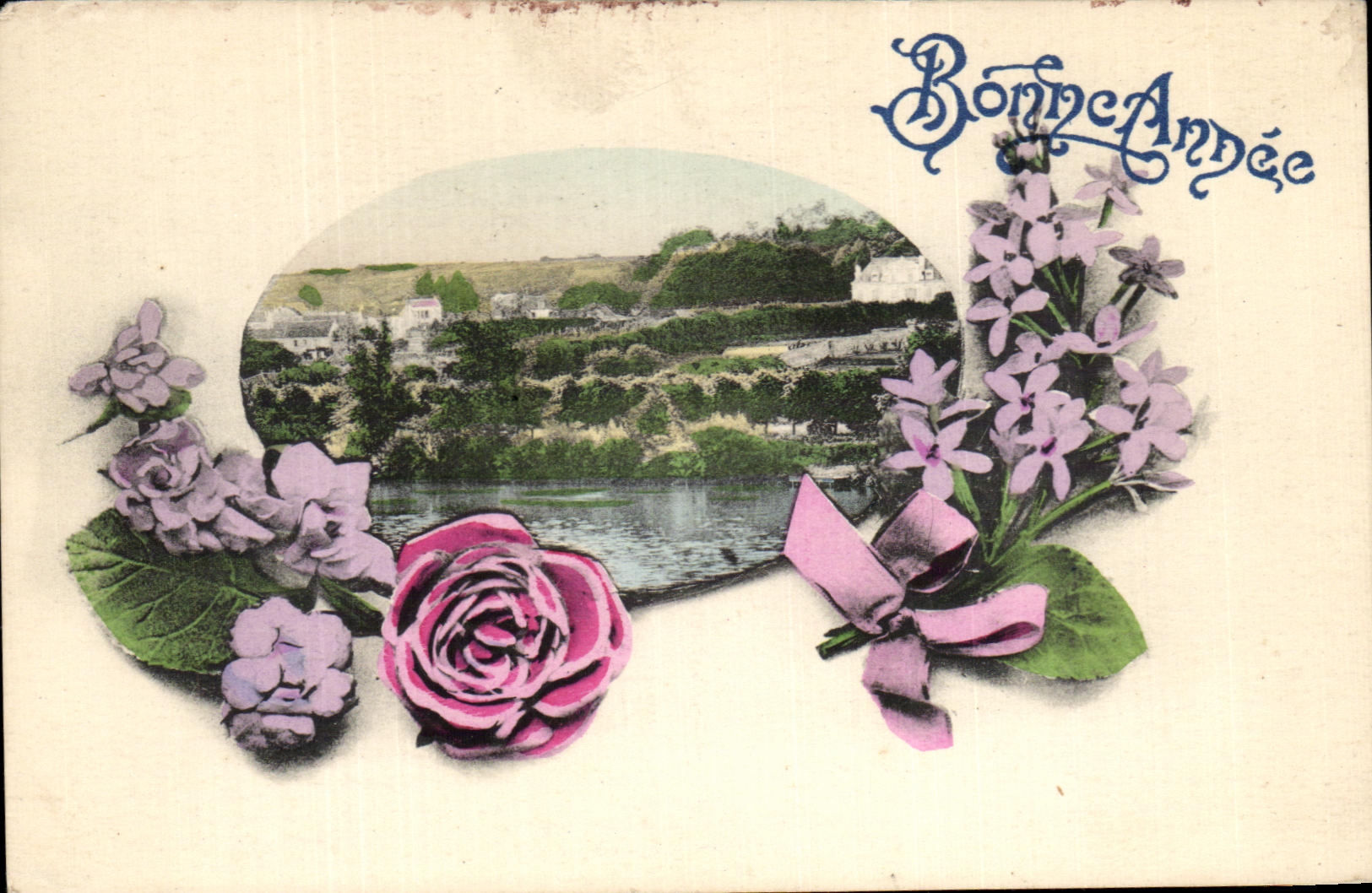 La fantasia de CPA florece en el borde del agua