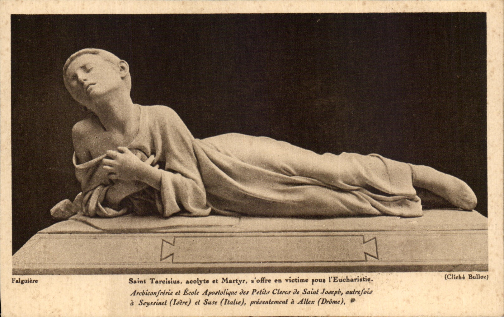 Ayudante y martir de Tarcisius del santo de la fantasia de CPA