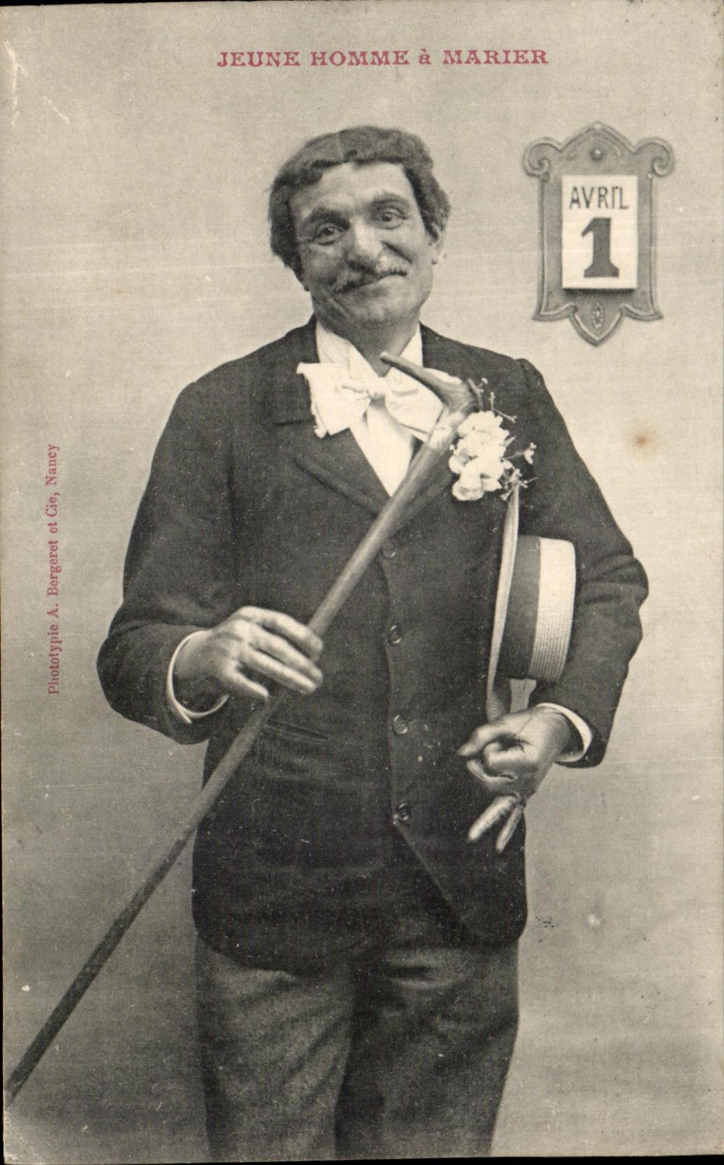 CPA Fantaisie young man has to marry