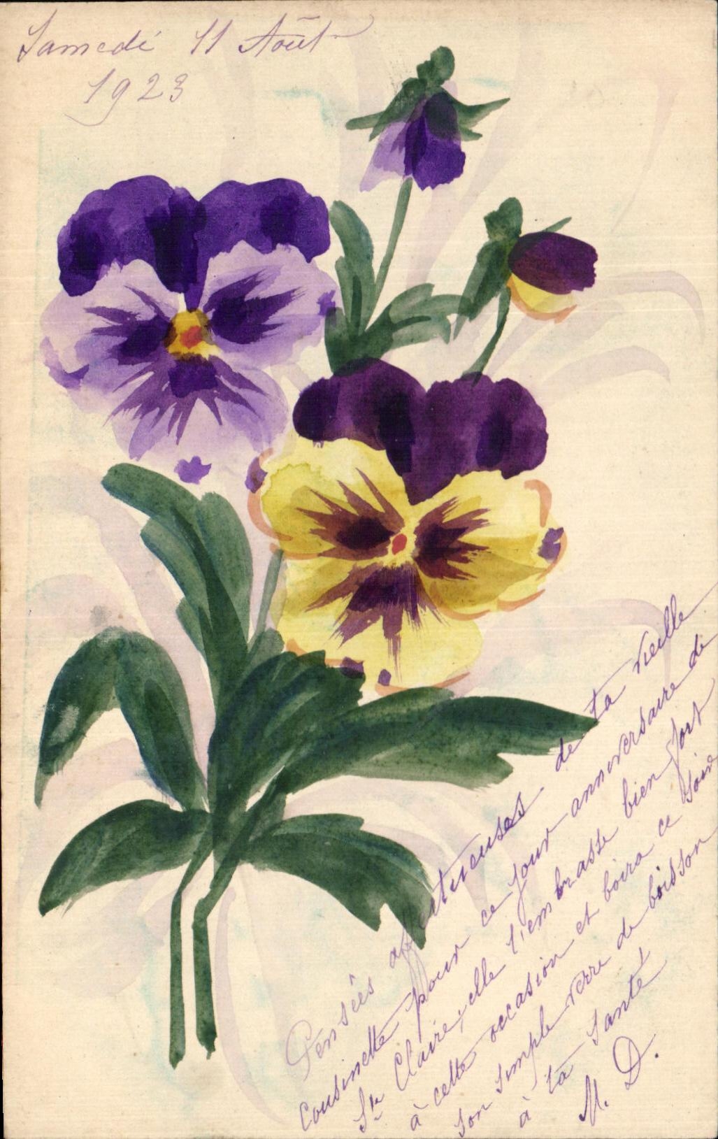 Flores de la fantasia de CPA