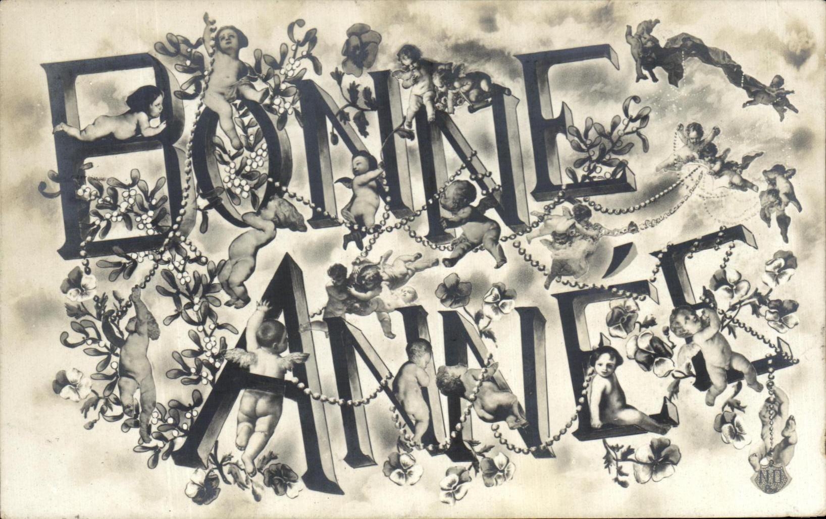 Feliz Ano Nuevo de los ninos de la fantasia de CPA