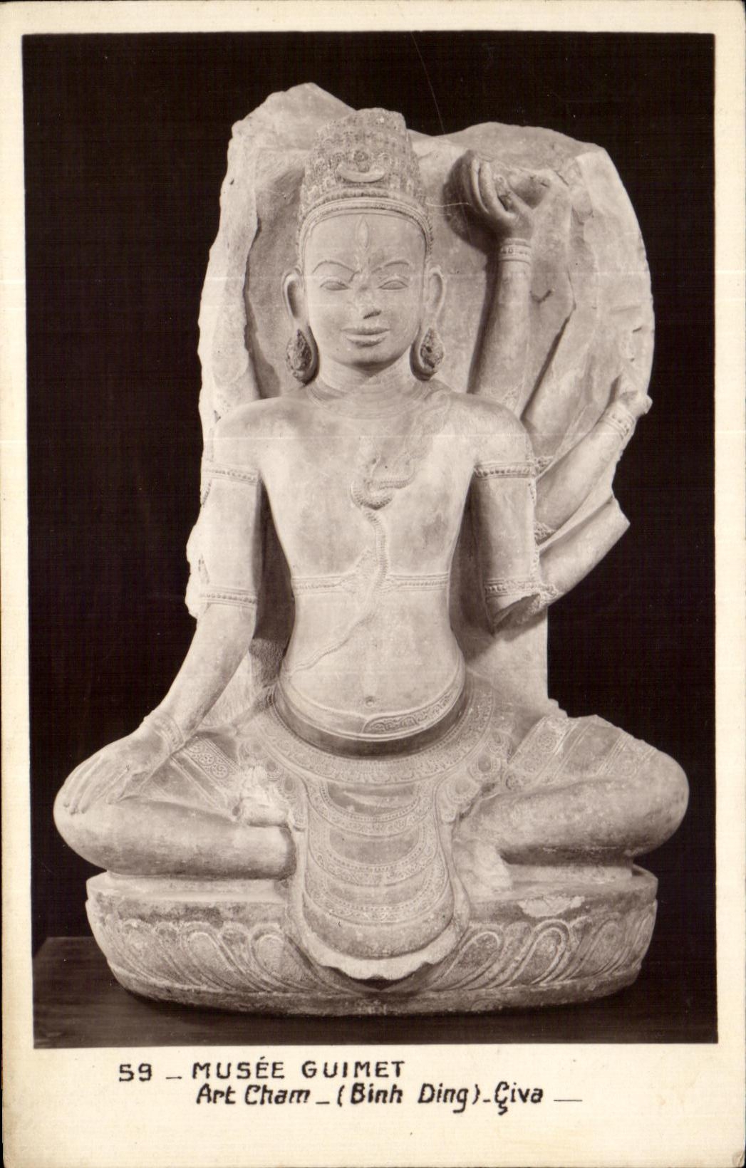 El museo Guimet de CPA apuesta el arte Chem Binh Ding Civa