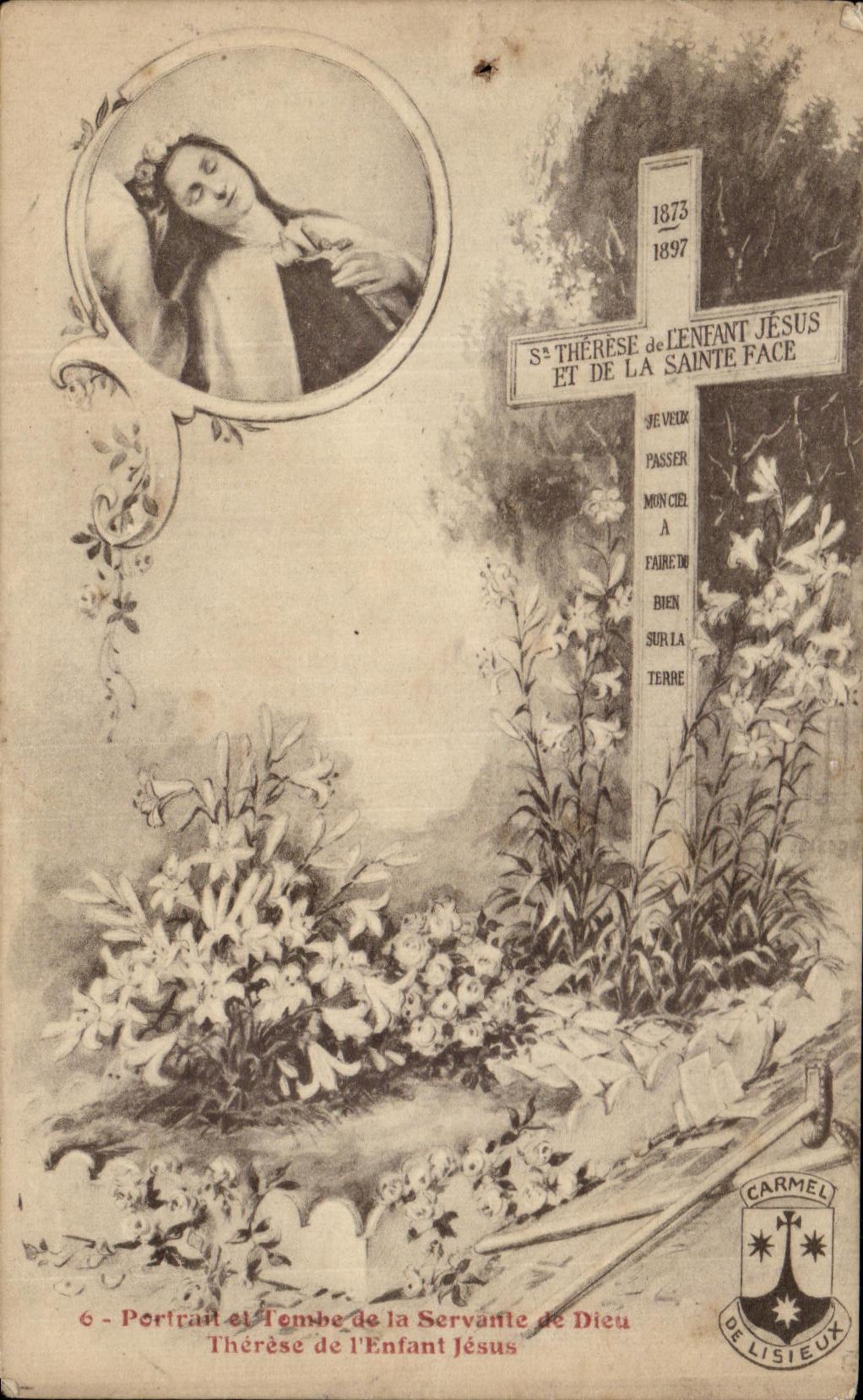 CPA Therese Fantasy of the Jesus child