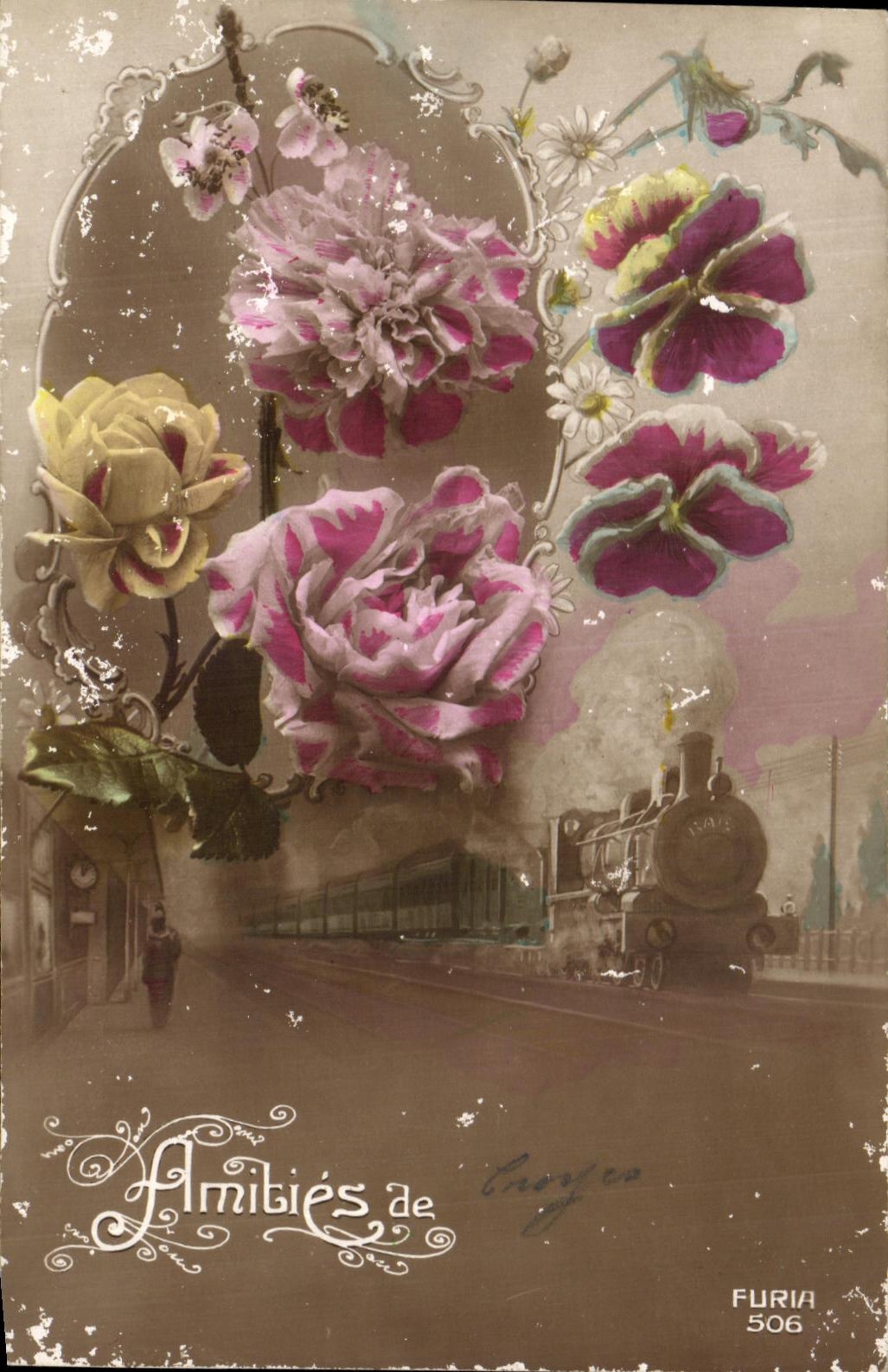 CPA Fantasy Flowers Train