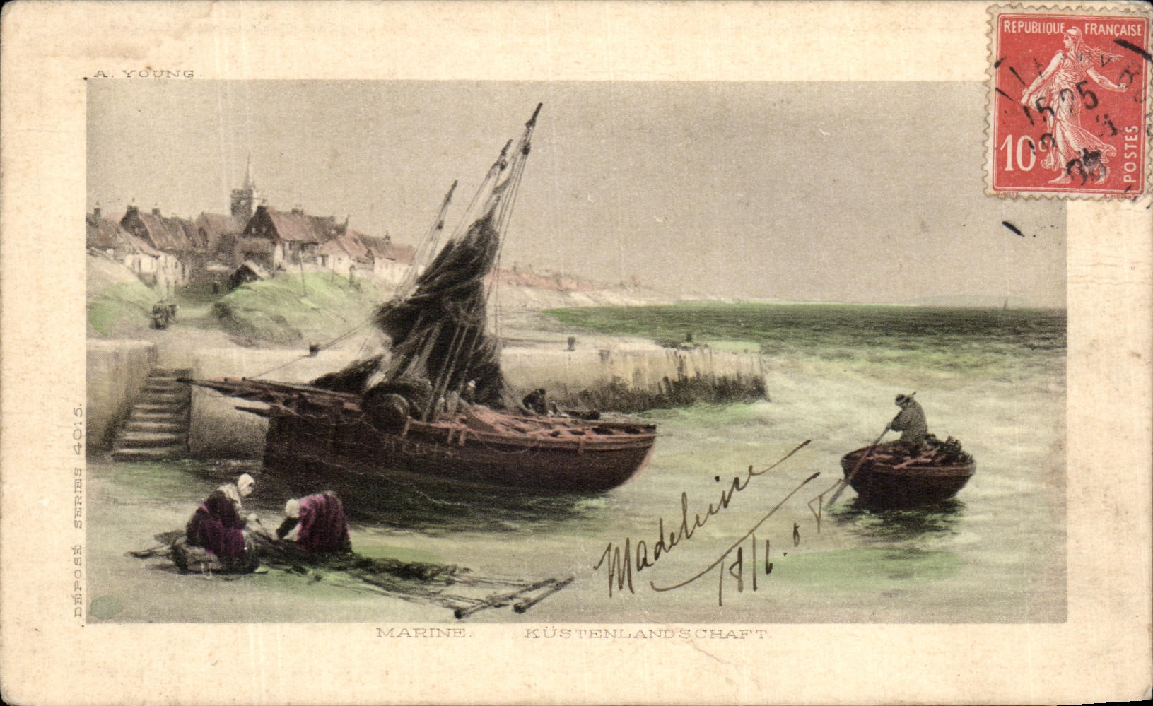 CPA Fantaisie Marine Bateau