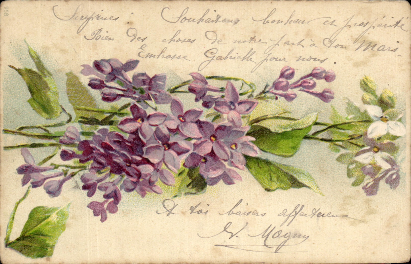 Flores de la fantasia de CPA