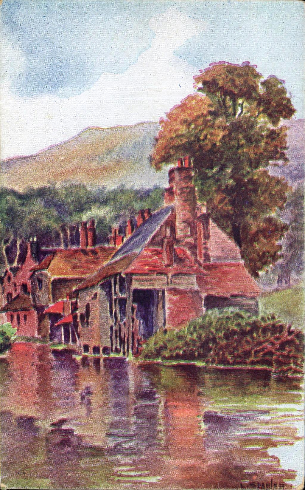 Paisaje de la fantasia de CPA