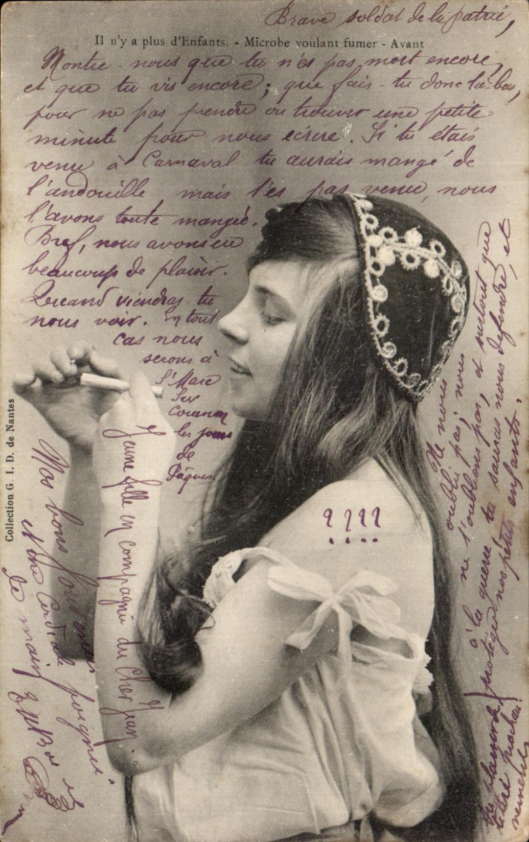 Tabaco de cigarrillo del nino de la fantasia de CPA