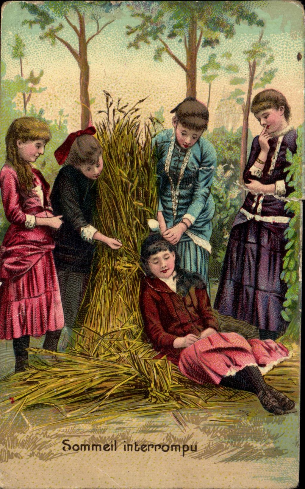 Mujeres de la fantasia de CPA - ninos