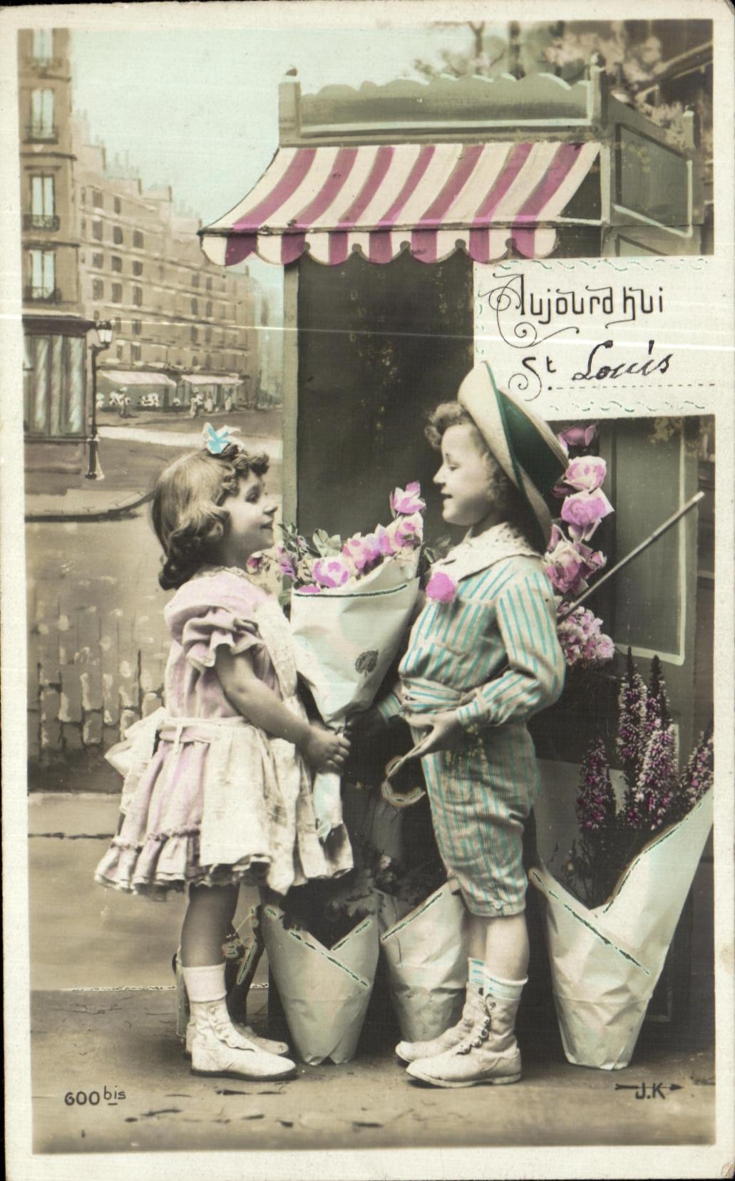 Ninos St Louis de la fantasia de CPA