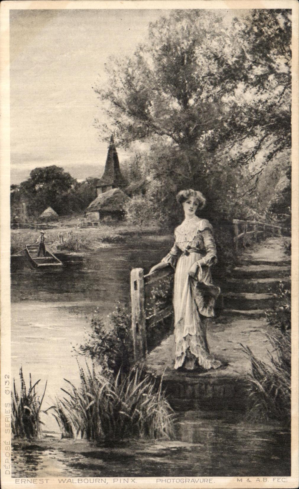 CPA Ernest Walbourn Femme