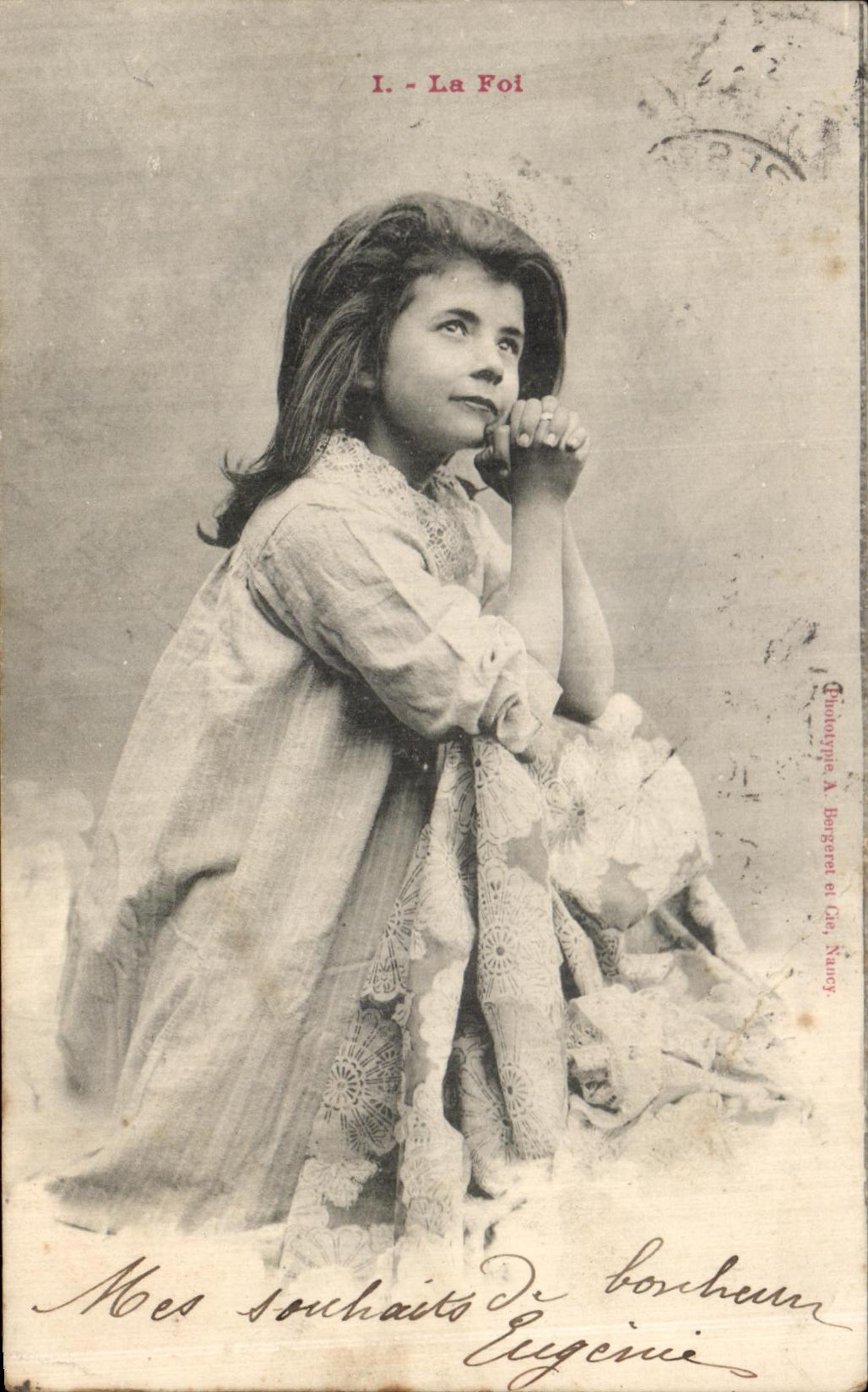 Nino de la fantasia de CPA al foir el