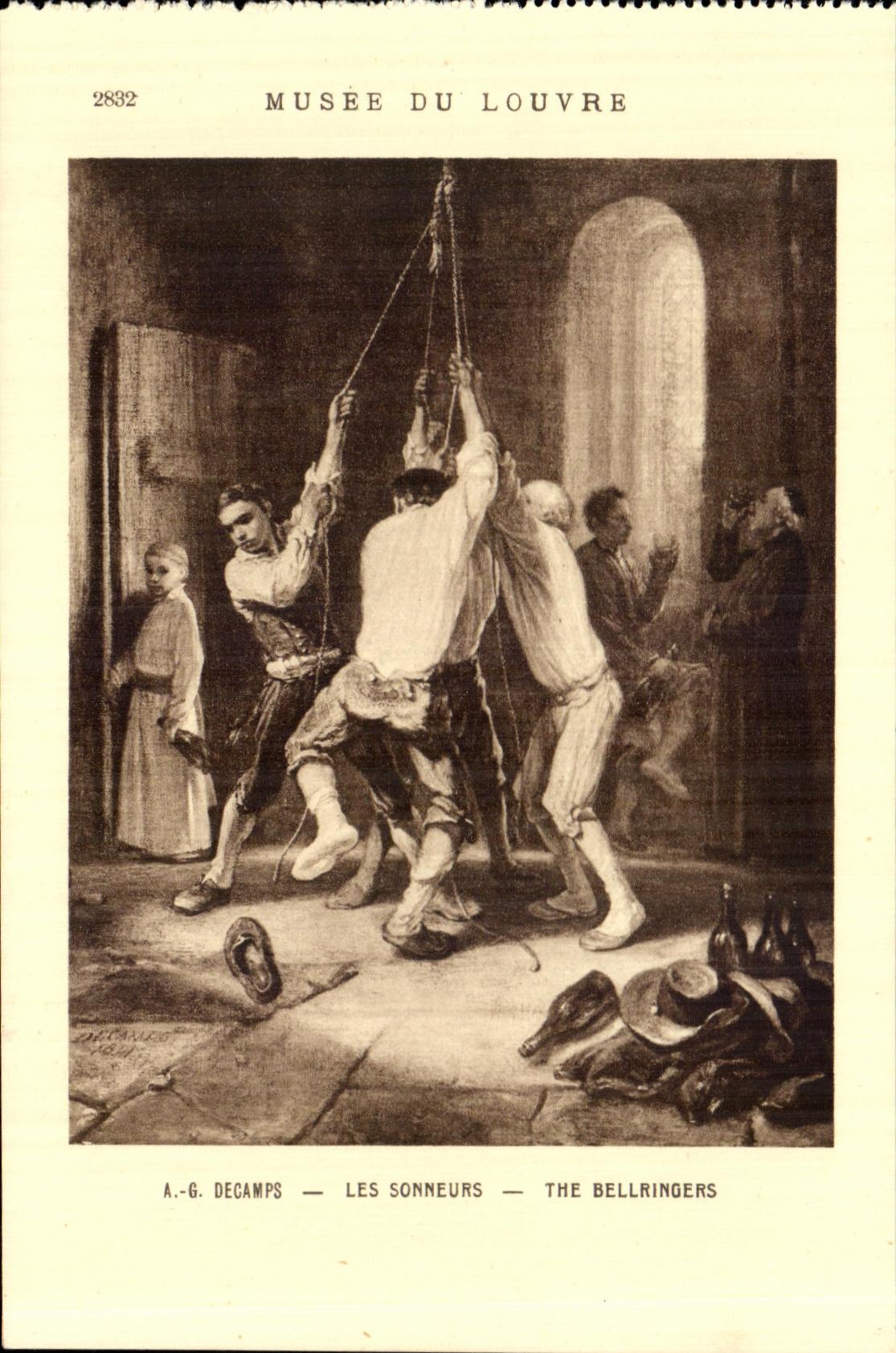 CPA Musee Du Louvre Decamps Les sonneurs 