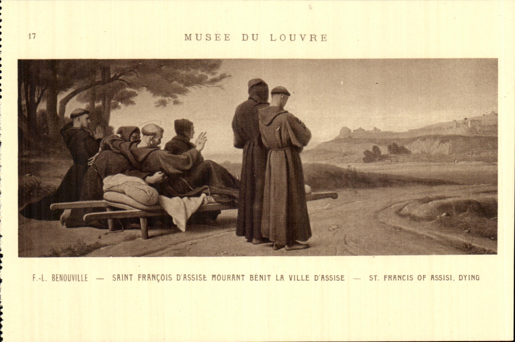 CPA Musee Du Louvre Benouville Saint Francois D'assise